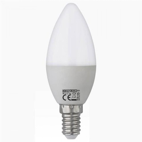 Лампа светодиодная E14 6W 3000K матовая 001-003-0006 