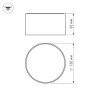 Светильник SP-RONDO-120A-12W Warm White (Arlight, IP40 Металл, 3 года) - Светильник SP-RONDO-120A-12W Warm White (Arlight, IP40 Металл, 3 года)