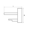 Заглушка Lightstar Barra 502166 - Заглушка Lightstar Barra 502166
