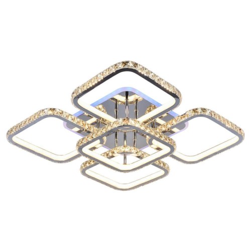 Потолочная светодиодная люстра Profit Light 8010/4+1 CHR 