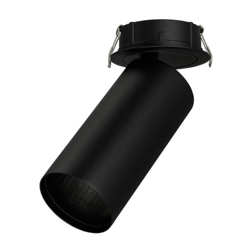 Корпус SP-POLO-BUILT-R65 (BK, 1-3, 200mA) (Arlight, IP20 Металл, 3 года) Корпус встраиваемый откидной для светильника POLO-R65 (1 часть из 3). Материал корпуса черный алюминий. Размер DxH Ø65x165мм, встроенный драйвер PRI:220-240VAC, SEC:DC 200mA 30-43V, 8Вт. Установка в отверстие Ø75мм.