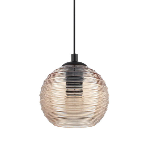 Подвесной светильник Ideal Lux Riga SP1 Small Ambra 241241 