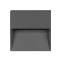  - Светильник LGD-TRACE-S100x100-4W Warm3000 (GR, 65 deg, 230V) (Arlight, IP65 Металл, 3 года)