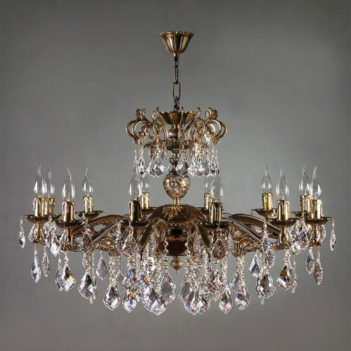 Подвесная люстра Ambiente Leon 2128/12 PB New Leaf 