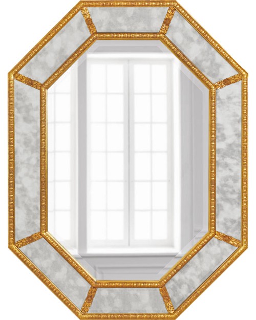 Зеркало &quot;Ньюпорт&quot; 19C. Gold/02 