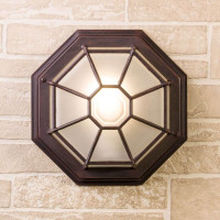  - Уличный настенный светильник Elektrostandard Telarana GL 1023D капучино 4690389138591