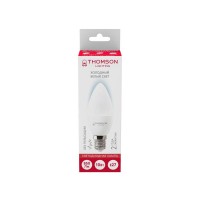  - Лампа светодиодная Thomson E27 10W 6500K свеча матовая TH-B2311