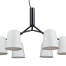 Подвесная люстра Crystal Lux ENRIQUE SP6 BLACK/WHITE - Подвесная люстра Crystal Lux ENRIQUE SP6 BLACK/WHITE