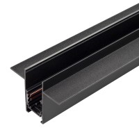  - Трек встраиваемый MAG-ORIENT-TRACK-2653-FDW-1000 (BK, FLAT) (Arlight, IP20 Металл, 3 года)