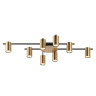 Потолочная люстра Lumien Hall Trey LH4138/8CA-BK-BR - Потолочная люстра Lumien Hall Trey LH4138/8CA-BK-BR