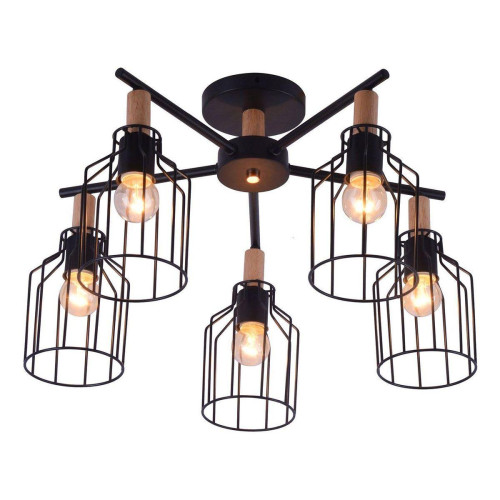 Потолочная люстра Escada 469/5PL Black 