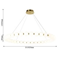  - Подвесная люстра Favourite Gubbare 4014-10P