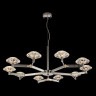 Подвесная люстра Crystal Lux Rebeca SP10 Nickel - Подвесная люстра Crystal Lux Rebeca SP10 Nickel