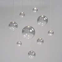  - Подвесной светодиодный светильник Eurosvet Wonder 50230/1 Led дымчатый