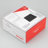  - Панель Sens SMART-P30-RGBW Black (230V, 4 зоны, 2.4G) (Arlight, IP20 Пластик, 5 лет)