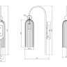 Настенный светильник (бра) Maytoni MOD302WL-01CG - Настенный светильник (бра) Maytoni MOD302WL-01CG