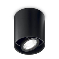  - Потолочный светильник Ideal Lux Mood PL1 D09 Round Nero 243924