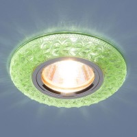 Встраиваемый светильник Elektrostandard 2180 MR16 GR зеленый 4690389075490