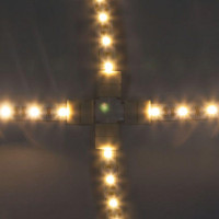  - Коннектор X-образный для светодиодной ленты 5050SMD 12V Feron (10 шт) LD191 23138