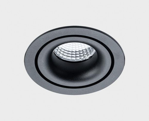 Встраиваемый светодиодный светильник Italline IT06-6018 black 4000K 