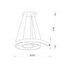 Подвесная светодиодная люстра Zumaline Falcon 15200002 - Подвесная светодиодная люстра Zumaline Falcon 15200002