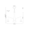 Подвесная люстра Lucia Tucci Natura 066.6 LED - Подвесная люстра Lucia Tucci Natura 066.6 LED
