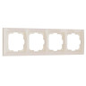 Рамка на 4 поста Werkel Snabb basic слоновая кость W0042003 4690389161438 - Рамка на 4 поста Werkel Snabb basic слоновая кость W0042003 4690389161438