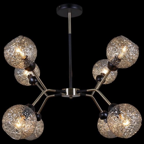 Подвесная люстра Illumico IL0268-8PSQ-79 BK AB 
