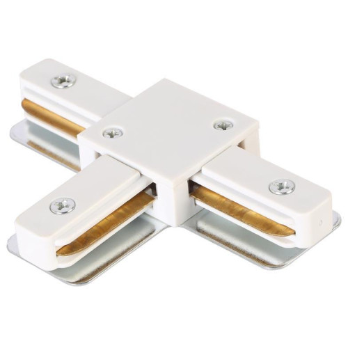 Коннектор T-образный Crystal Lux CLT 0.211 08 WH 