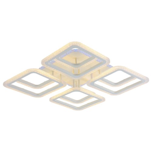 Потолочная светодиодная люстра Profit Light 8087/4+4 WHT C 