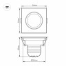 Светодиодный светильник LTM-S46x46WH 3W Warm White 30deg (Arlight, IP40 Металл, 3 года) - Светодиодный светильник LTM-S46x46WH 3W Warm White 30deg (Arlight, IP40 Металл, 3 года)