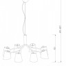 Подвесная люстра Freya Nordic FR5127PL-08B - Подвесная люстра Freya Nordic FR5127PL-08B