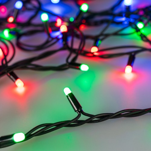 Светодиодная гирлянда ARD-STRING-PRO-10000-BLACK-100LED-MILK-LIVE RGB-DMX (24V, 10W) (Ardecoled, IP65) Светодиодная гирлянда НИТЬ серии PRO. Размер 10000 мм. Цвет светодиодов RGB, режим динамических эффектов, управление по протоколу DMX512. Провод из черного каучука, диаметр 3.3 мм. 100 светодиодов размером 7 мм, молочно-белый выпуклый колпачок. Напряжение питания 24 В, потребляемая мощность 10 Вт, степень пылевлагозащиты IP65. Для эксплуатации и выбора динамического режима необходимо приобрести контроллер и DMX512 декодер (см. совместимые). Актуальная схема подключения в паспорте изделия.