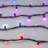 Светодиодная гирлянда ARD-STRING-PRO-10000-BLACK-100LED-MILK-LIVE RGB-DMX (24V, 10W) (Ardecoled, IP65) - Светодиодная гирлянда ARD-STRING-PRO-10000-BLACK-100LED-MILK-LIVE RGB-DMX (24V, 10W) (Ardecoled, IP65)