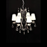 Подвесная люстра Lumina Deco Glamour LDP 66247-6 WT+CHR - Подвесная люстра Lumina Deco Glamour LDP 66247-6 WT+CHR