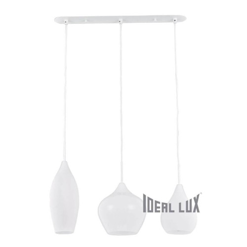 Подвесной светильник Ideal Lux Soft SP3 Bianco 111858 