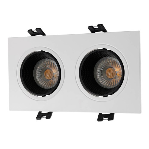 Встраиваемый светильник Denkirs DK3072-WH+BK 