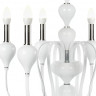 Подвесная люстра iLamp Lady 88003-6 WH - Подвесная люстра iLamp Lady 88003-6 WH