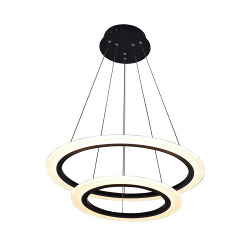 Подвесная светодиодная люстра Zumaline Flat circle L-CD-660-BL 