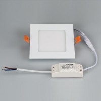  - Светильник DL-120x120M-9W White (Arlight, IP40 Металл, 3 года)