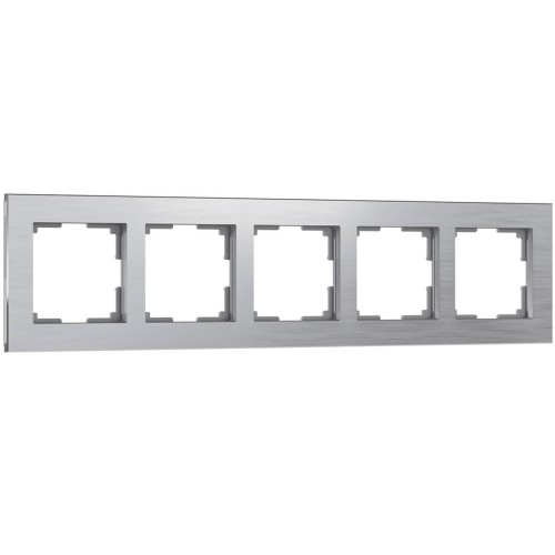 Рамка на 5 постов Werkel Aluminium алюминий W0051706 4690389158087 
