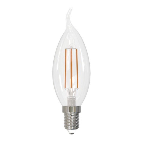 Лампа светодиодная филаментная Volpe E14 6W 4000K прозрачная LED-CW35-6W/4000K/E14/CL/SLF UL-00008337 