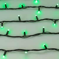 - Светодиодная гирлянда ARD-STRING-PRO-10000-BLACK-95LED-MILK-LIVE RGBW-DMX (24V, 10W) (Ardecoled, IP65)