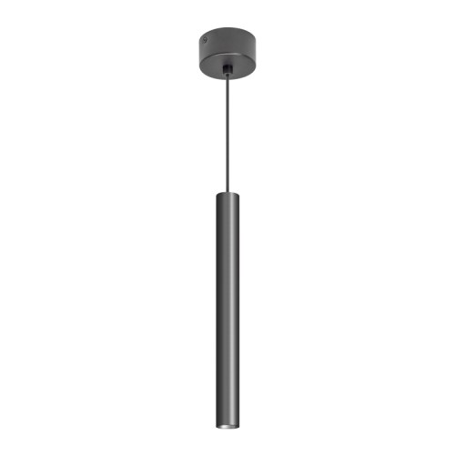 Светильник SP-PIPE-HANG-L300-R30-9W Day4000 (BK, 24 deg, 230V) (Arlight, IP20 Металл, 3 года) Подвесной светильник. Мощность 9 Вт, св. поток 561 лм, 64 лм/Вт, дневной 4000 K, CRI>90, угол 24°, напряжение питания 230 В. Черный круглый корпус из алюминия, рассеиватель PC, степень защиты IP20. Размер: диаметр 30 мм, длина 300 мм, размер чаши: диаметр 80 мм, высота 40 мм. Монтаж подвесной, длина подвеса 1500 мм. Драйвер 28-42 В, 200 мА, пульсация 