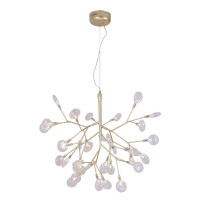  - Подвесная люстра Crystal Lux Evita SP36 Gold/Transparent