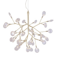  - Подвесная люстра Crystal Lux Evita SP36 Gold/Transparent
