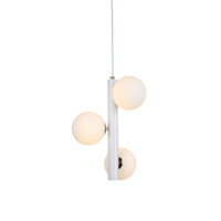  - Подвесной светильник Lumina Deco Barica LDP 6031-3 WT+MD