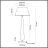 Настольная лампа Odeon Light Tower 4852/1T - Настольная лампа Odeon Light Tower 4852/1T