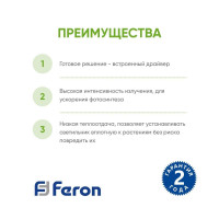  - Светодиодный светильник для растений Feron AL7000 28926