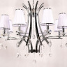 Подвесная люстра Lumina Deco Glamour LDP 66247-8 WT+CHR - Подвесная люстра Lumina Deco Glamour LDP 66247-8 WT+CHR